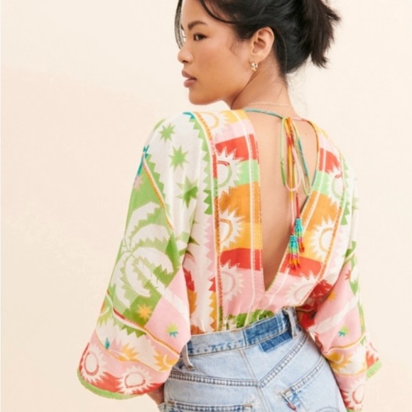 FARM Rio Colorful Patterned Fabric - Picture 2 of 4